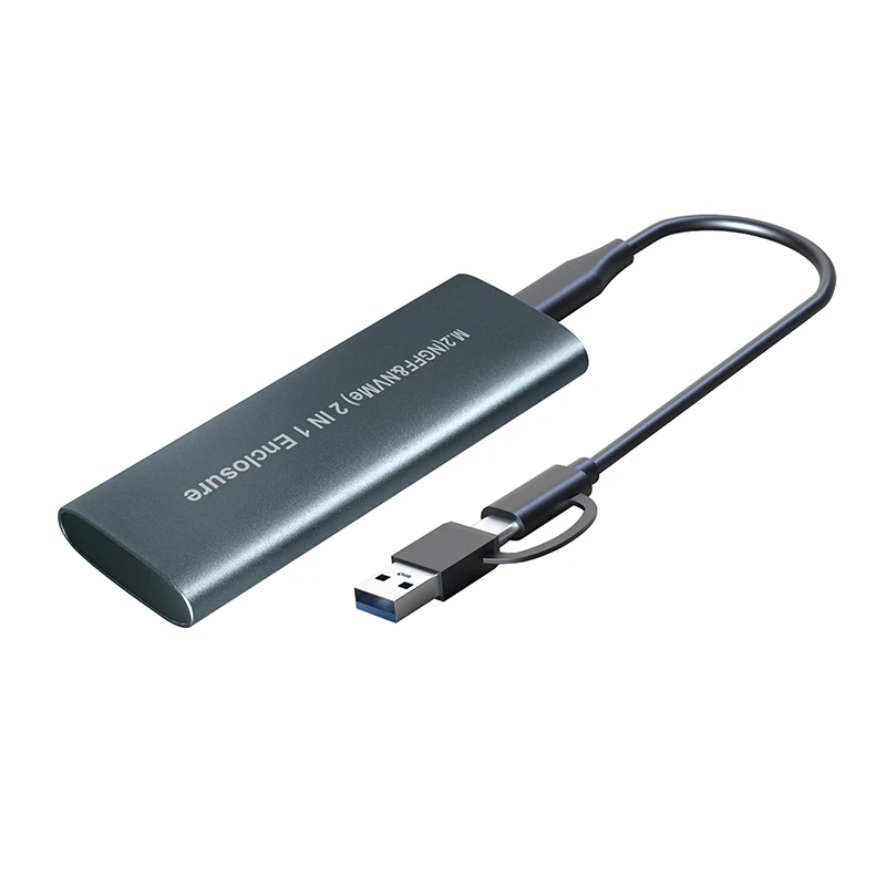 M2 SSD ̽ Ŭ NVME SATA   M.2 to USB Ÿ C 3.1 SSD , RTL9210B, PCIE NGFF SATA M2 SSD ũ ڽ