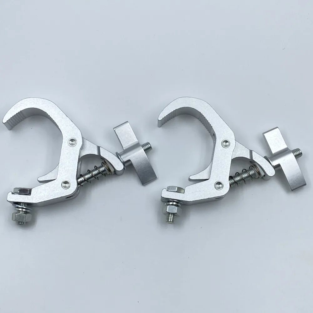 Mobile Stage Light Clamp Fast Lock Hooks LED Moving Head Aluminum Truss Tube Hanger Folding Clamps Loading Beam 230W 200W 5R 7R