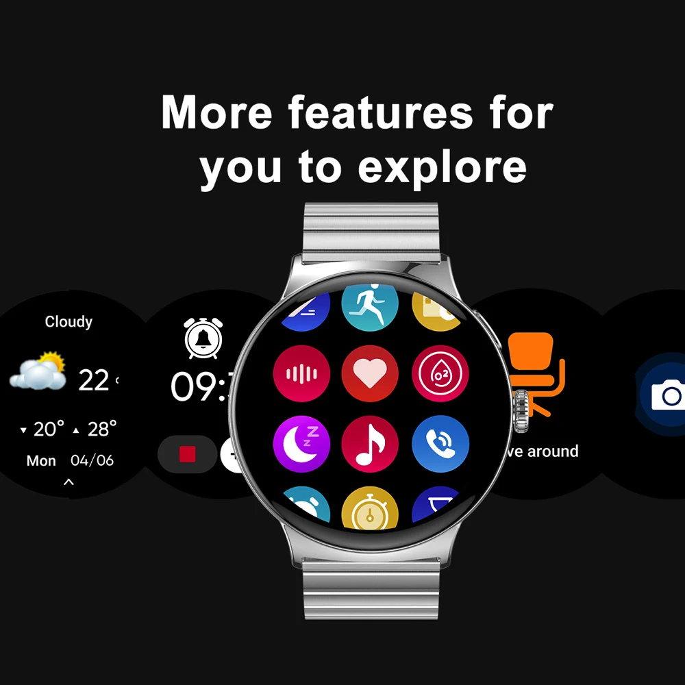 AMOLED HD ũ  Ʈ ġ, ɹڼ,  ,  ȭ,  Ʈ ġ,   ġ, 1.43 ġ