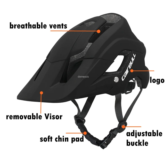 Integral-geformter Radfahrhelm-atmungsaktiv-Mountainbike-Reiten-Skaten-ultraleichter Fahrrad Helm 5