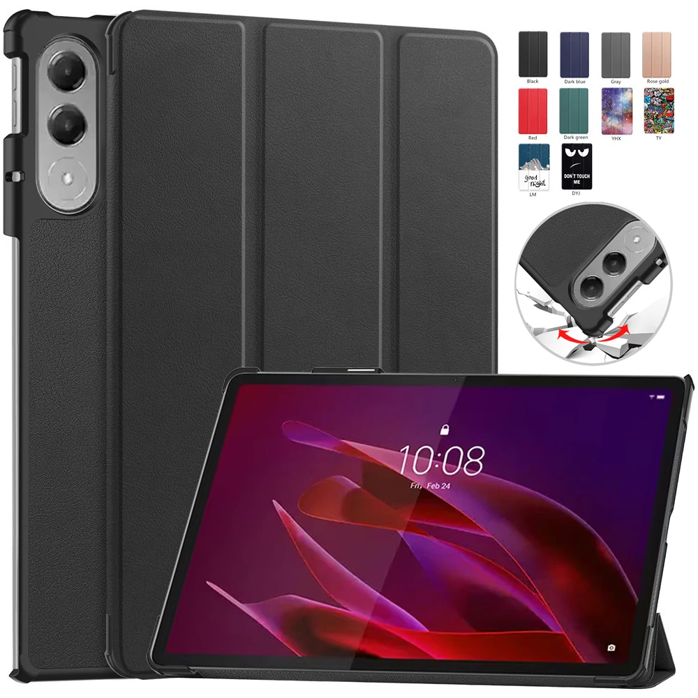 Premium Folding Stand PU Leather Tablet Case with Auto Sleep Feature