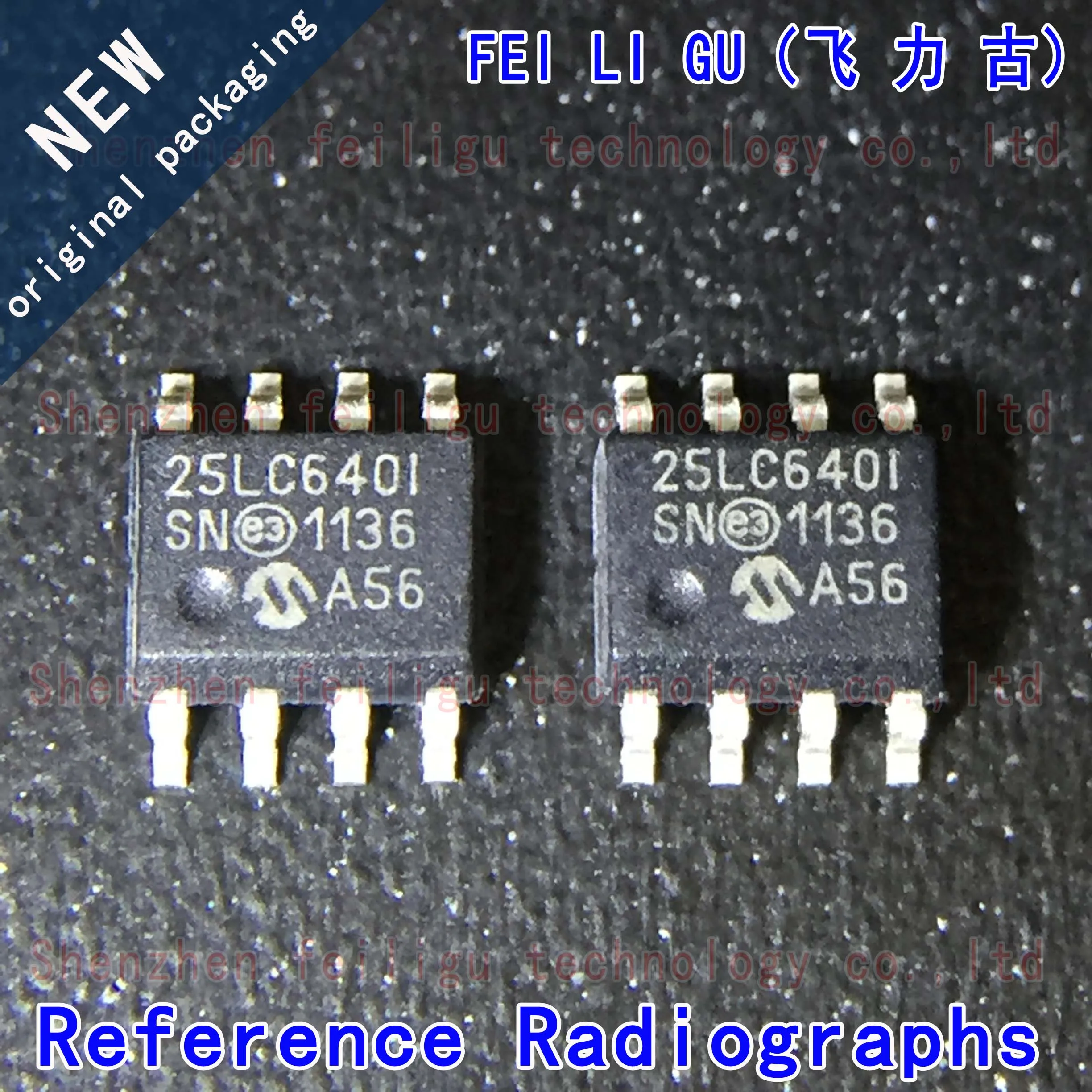 1~50PCS 100% New Original 25LC640-I/SN 25LC640I 25LC640 Package:SOP8 EEPROM Memory 64Kb Chip