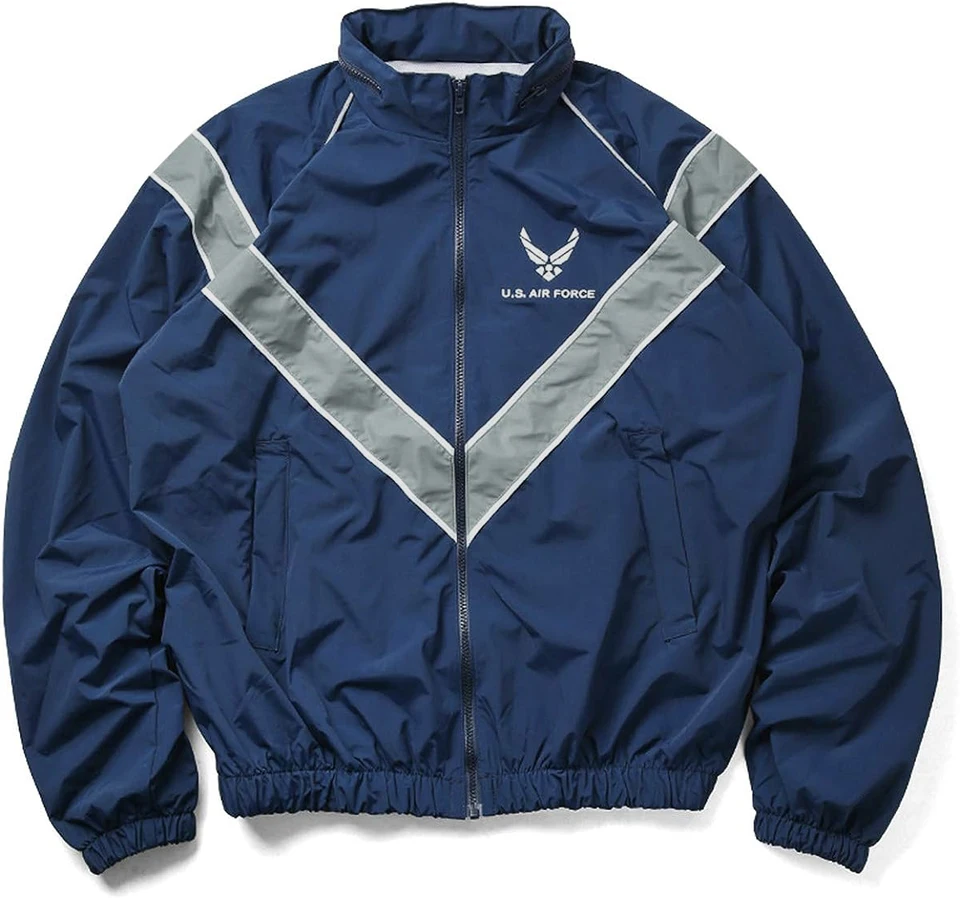 デッドストック us airforce PTU training jacket USAF US Air Force IPTU PT IMPROVED Physical Fitness Jacket Running