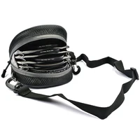 Lightdow Dustproof Camera Lens Filter Bag Portable Filter Pouch Shoulder Case with Belt for Photography Can Hold 8 Filters - Image 2