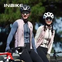 INBIKE Men's Cycling Vest Sleeveless Running  Rain Jacket Lightweight MTB Biking Clothing Windbreakers Reflective With Pockets 1