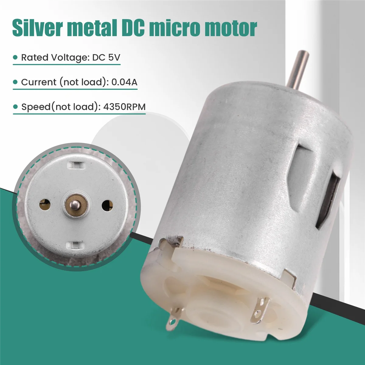 DC 5V 4350RPM 0.04A Electric Small Motor USB Fans