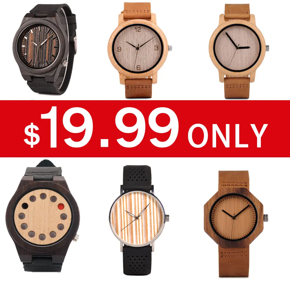 

Relogio Masculino BOBO BIRD Wood Men Watch Big Sale Timepiece Japanese Quartz Movement Luxury Vintage Clock Dropshipping