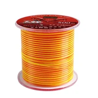 Monofilament Rock Fishing Line, 500m, Semi-floating, Double Color, Resistance, Sea Pole for Rock Fishing 1