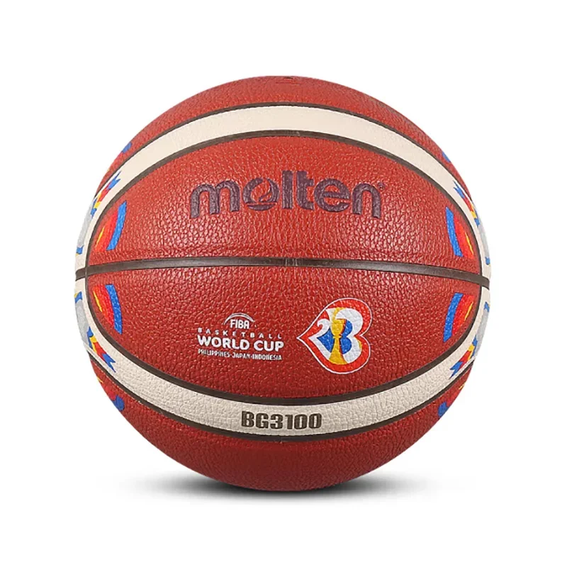 Molten Original Basketball Size 7 B7G3100-M3P PU Ball Rubber Inner Liner for Men Match Training Outdoor Indoor