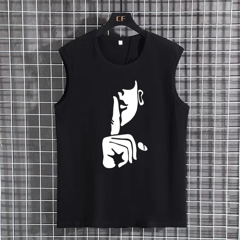 Plus Größe Weste Tanks Tops Männer 9XL 10XL 12XL 100-170KG Sommer Ärmelloses T-shirt 100% Baumwolle Übergroßen tees Große Größe Männer Kleidung – Detail 17