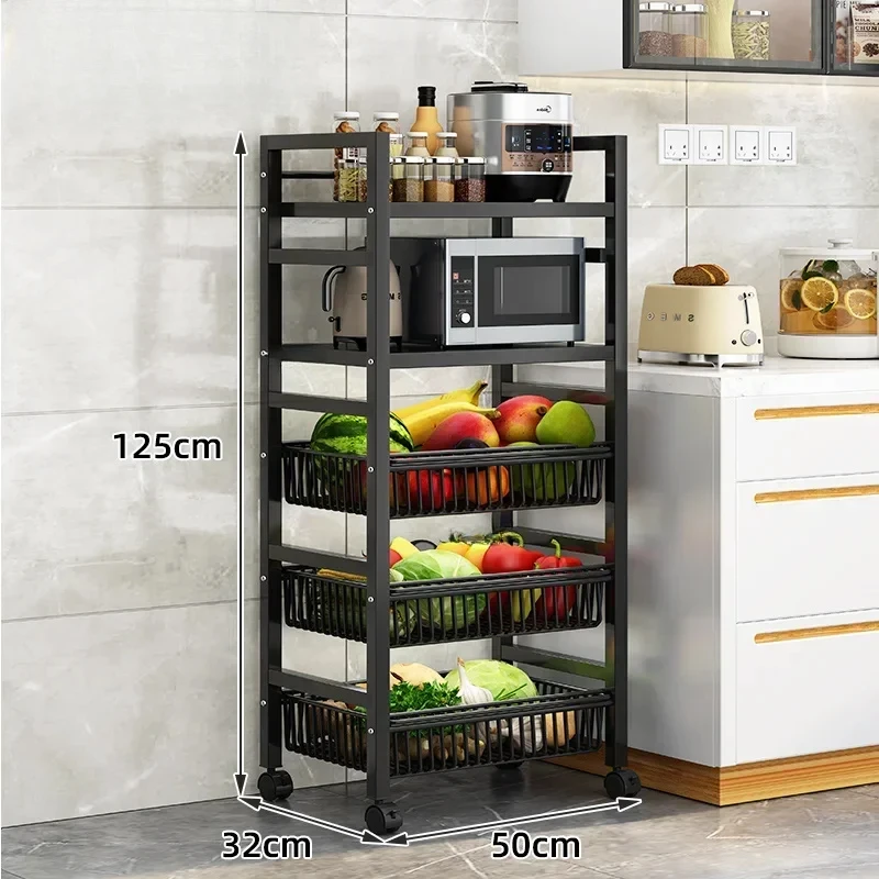 رف مطبخ فاخر متعدد الطبقات