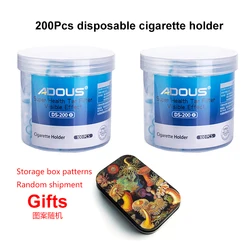 Classic Disposable Smoking Filter Holder - Premium Tobacco Accessory (2 BOXES)