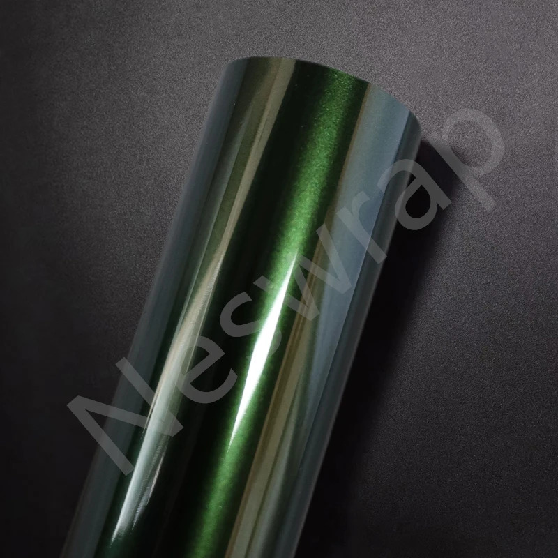 

Premium super Gloss Metallic midnight green Vinyl Wrap midnight green Wrap film With Air Bubble Car wrap film quality Warranty