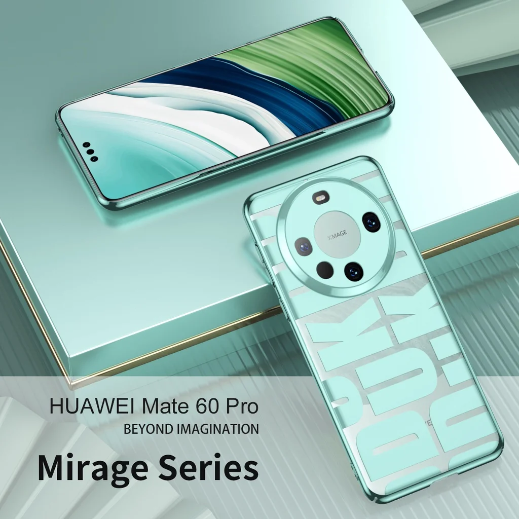 

Fashion Phone Case For Huawei Mate 60 Pro Transparent Cover Anti-knock Protection Cases Cover For Huawei Mate 60