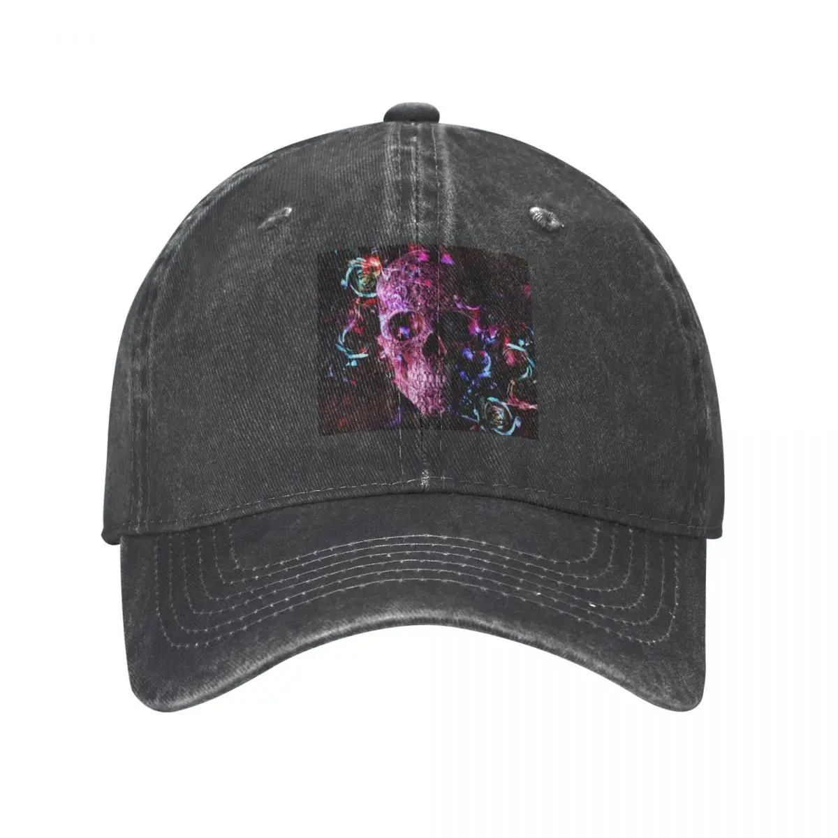 

Floral Skull Cap Cowboy Hat Beach outing icon Hat female winter Men's