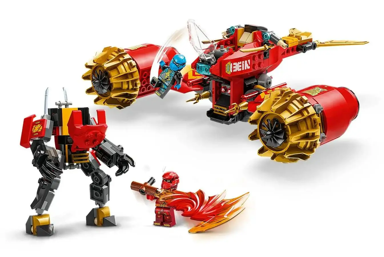 Ninjago Season 11 Lego Ninjago Kai Katana 4x4 Lego Ninjago Kai And