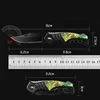 Portable outdoor folding fruit knife for kitchen supplies, sharp survival knife, suitable for camping and hiking 3