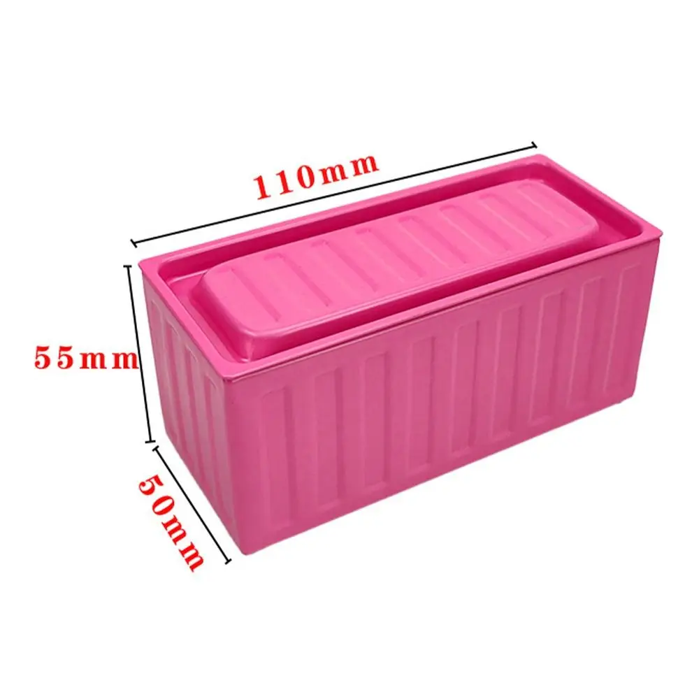 Mini Container Model Retro Industrial Style Desktop Decoration Storage Box Wrought Iron Creative Container Tin Box
