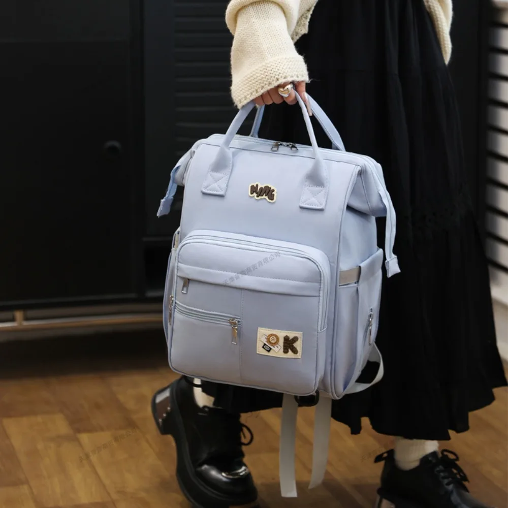 Fashionable Maternity Bag for Baby Waterproof Backpack Diaper Bag Dual Shoulder Bag Mommy Essentials Organizer Coach Bags Woman