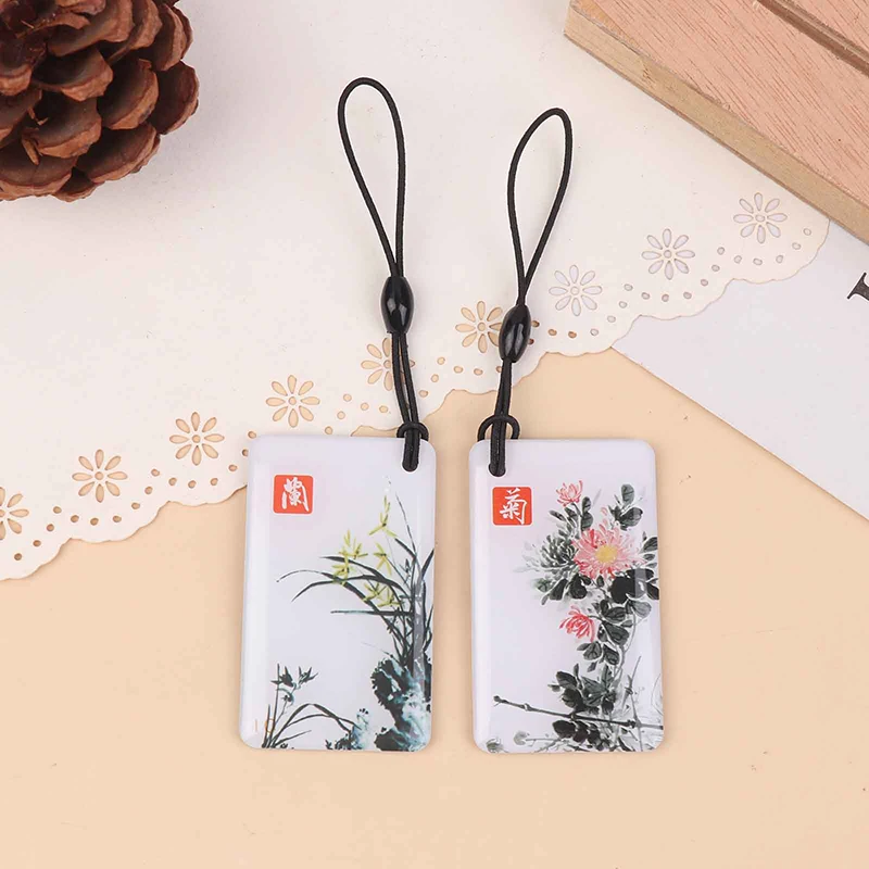 [E] 10Pcs 13.56Mhz IC 카드 TTlock BLE 전자 스마트 도어 잠금 카드 디지털 스마트 지문 잠금 장치 소형 RFID 카드 잠금 해제