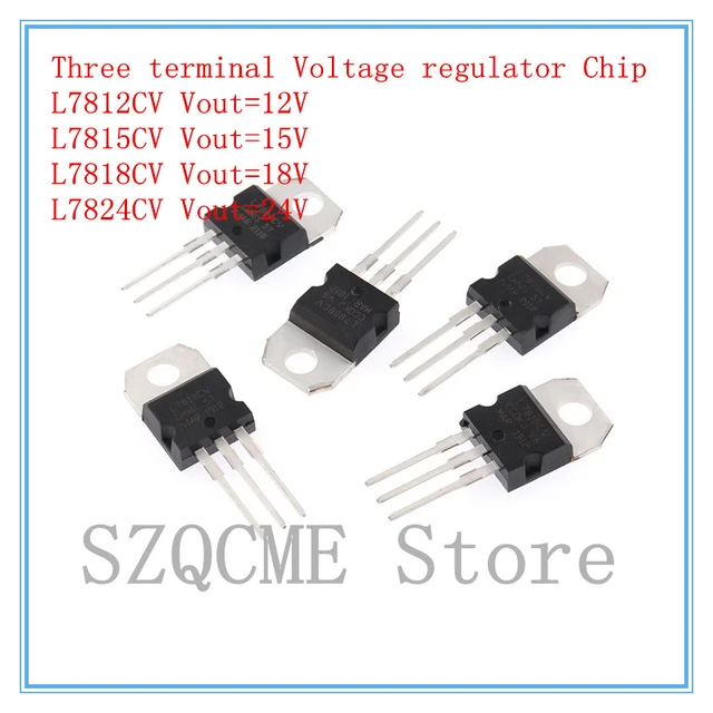 Transistor L7812CV - Régulateur 12V 1.5A