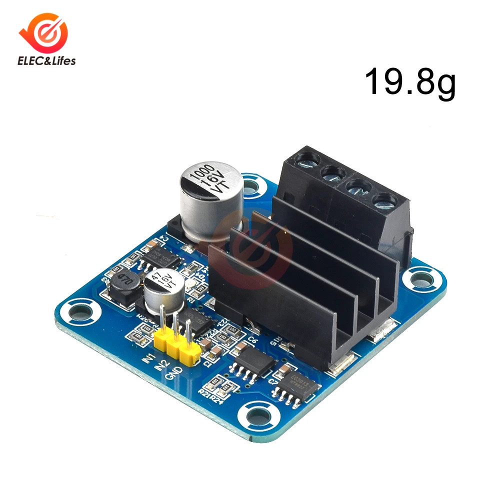 IBT-4 Motor Driver Module Semiconductor Refrigeration H Bridge Drive MOSFET High Current 50A DC 5V to 15V dc motor driver