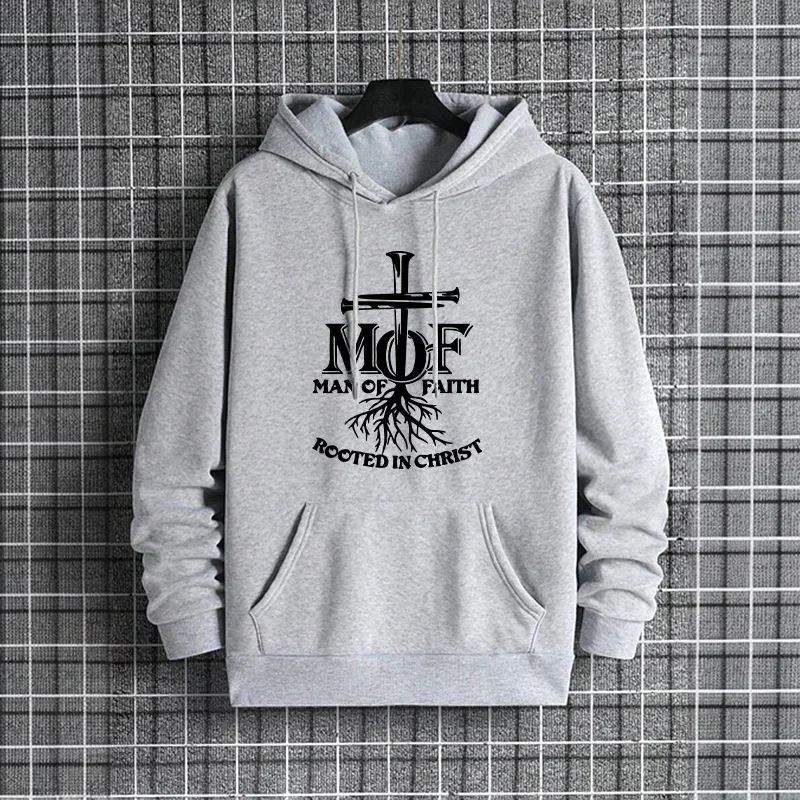 Urban Streetwear Hooded Sweatshirt for Men