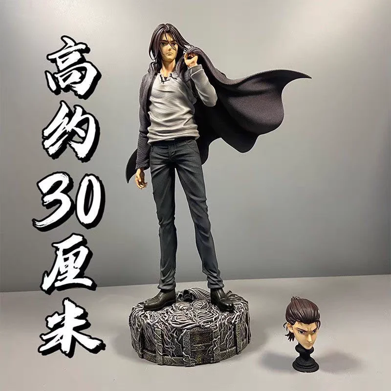 

30cm Attack On Titan Anime Figures Eren Jaeger Action Figure Collectible Eren Figurine Pvc Statue Model Doll Kid Christmas Gifts