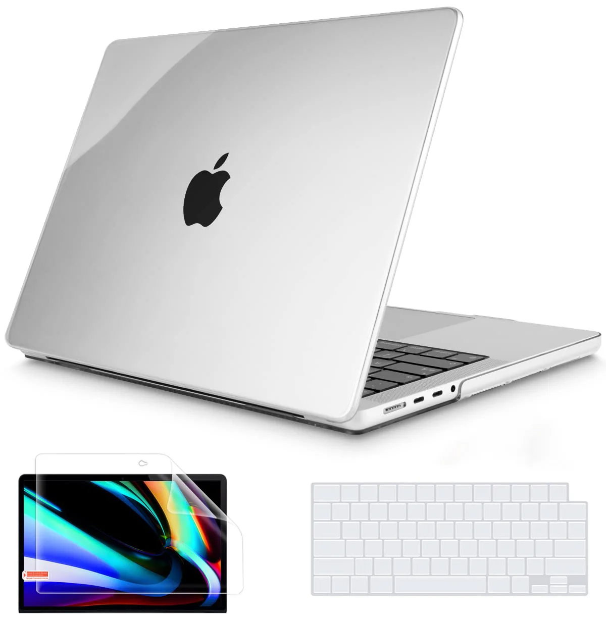 Custodia Per Macbook Pro 14 16 Pollici M3/M2/M1 Pro/Max Chip Case A2991 A2780 A2485 A2442 A2779 A2992 (2023 2022 2021) Per Macbook