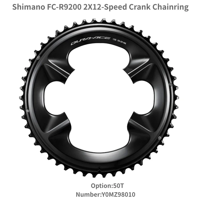 Shimano Dura-Ace Road Chainring FC-R9200 FC-R9200-P with 50T