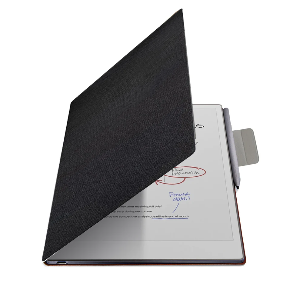 Deluxe Slim Folio Protective Case with Pen Clasp and Auto Sleep/Wake