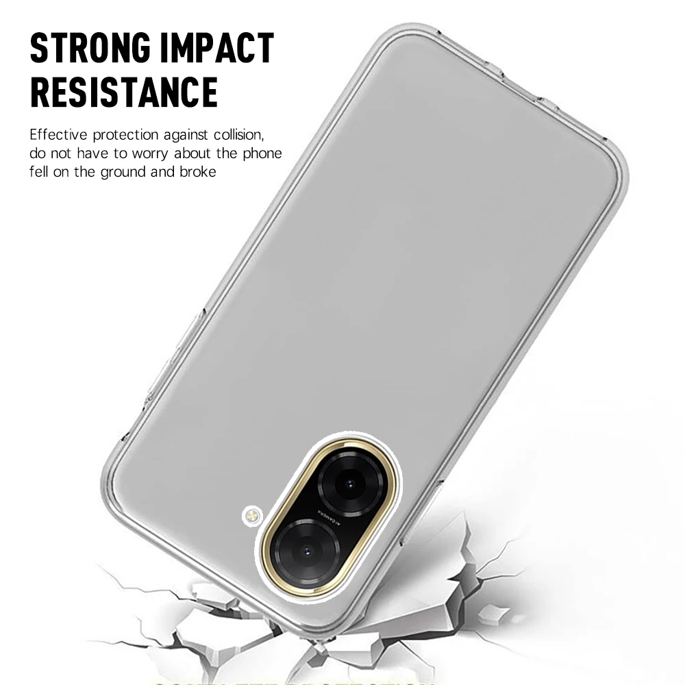 360-Degree Double-Sided Crystal Clear Protective Phone Case