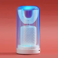 360 Degrees Intelligent Automatic Electric Toothbrush U Type for Adults Child Smart Sonic Tooth Brush USB Charging Teeth Whiten 1