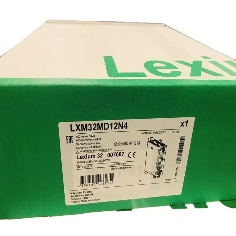 

В хорошем состоянии сервопривод LXM32MD12N4 в наличии