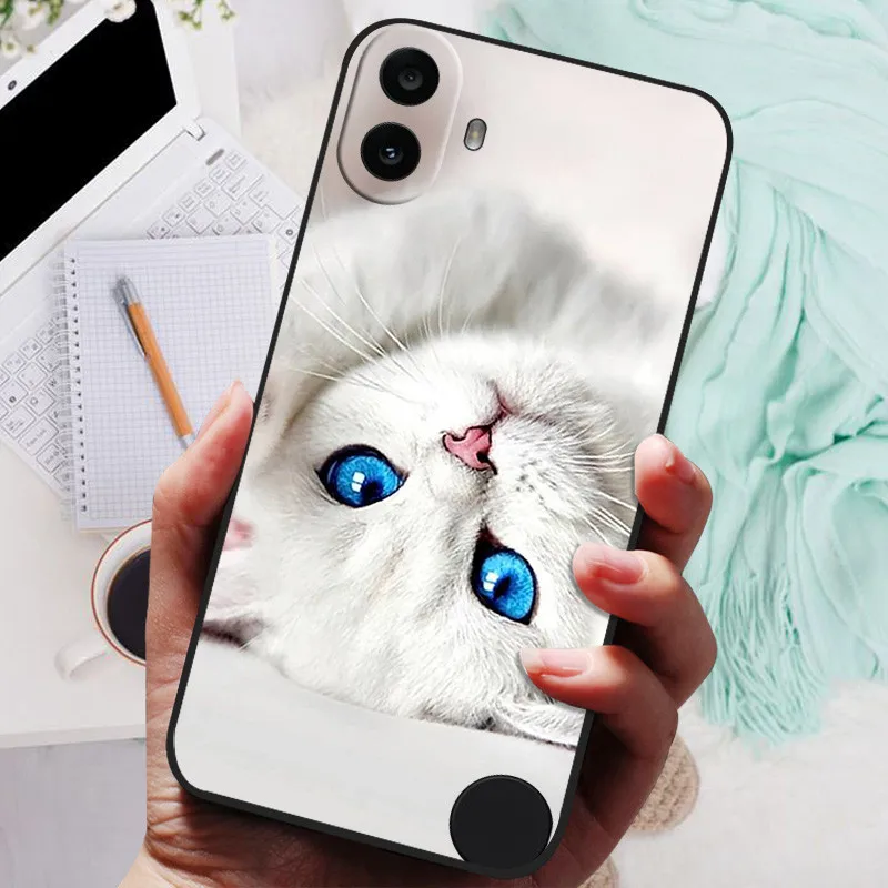 Animal Painted Soft TPU Silicone Protective Phone Case