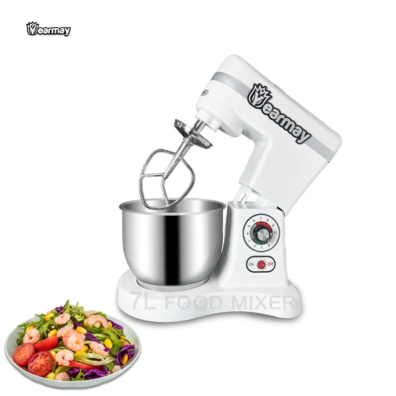 biolomix kitchen food stand mixer blender quiet motor cream egg whisk whip dough kneader 6 speed 1200 w 6 l dc Household Electrical Food Processor Egg Cake Beater Dough Mixer Bread Machines Food Stand Mixer