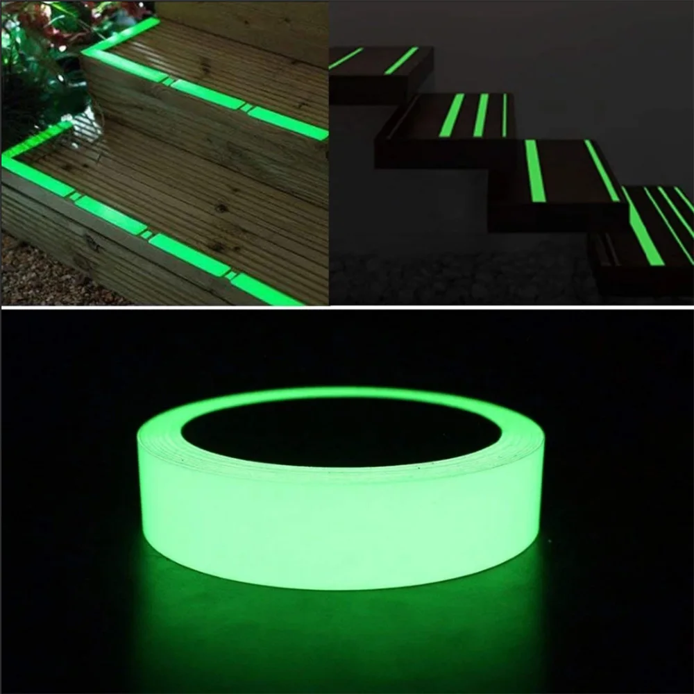 Luminous Sticker Tape Self-adhesive Glow In The Dark Home Decoration Warning Tape