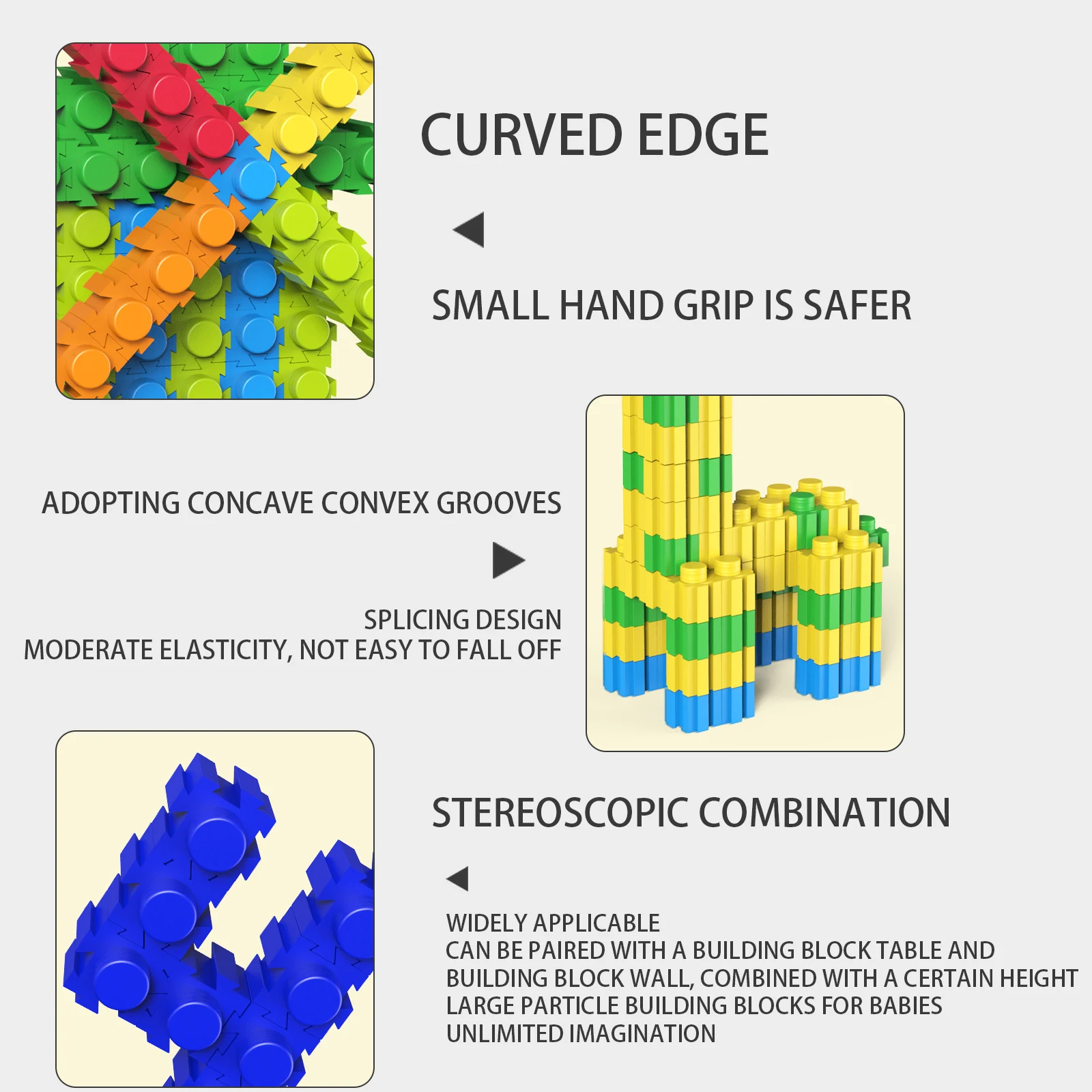 Children's Bulk Diamond Block Assembly Toy With Versatile Large Particles Puzzle For Boys And Babies Aged 3 To 6 building blocks toys