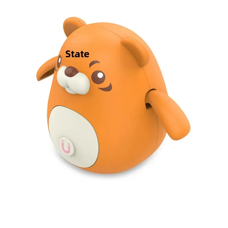 Magnetic Swing Baby Duck Electric Plush Toy Children's Plaything Magnetically Attracted Dancing Duck Imitation