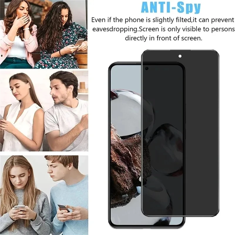 1-3Pcs Privacy Tempereed Glass Screen Protector for MOTO G04 G22 G23 G24 G31 G41 G52 G71 G82 G71S E20 E32 E40 E32S Anti-Spy