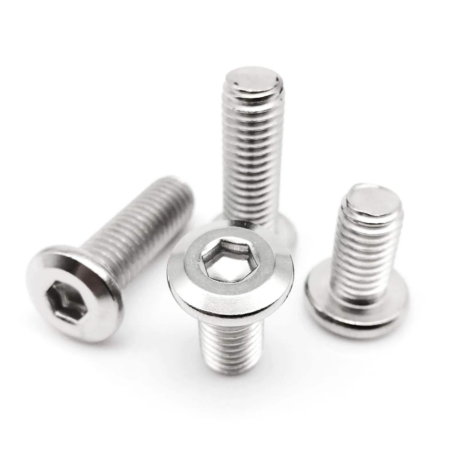 M4-4mm STAINLESS STEEL SOCKET BUTTON SCREW ALLEN DOME BOLT  6MM TO 40MM LONG 