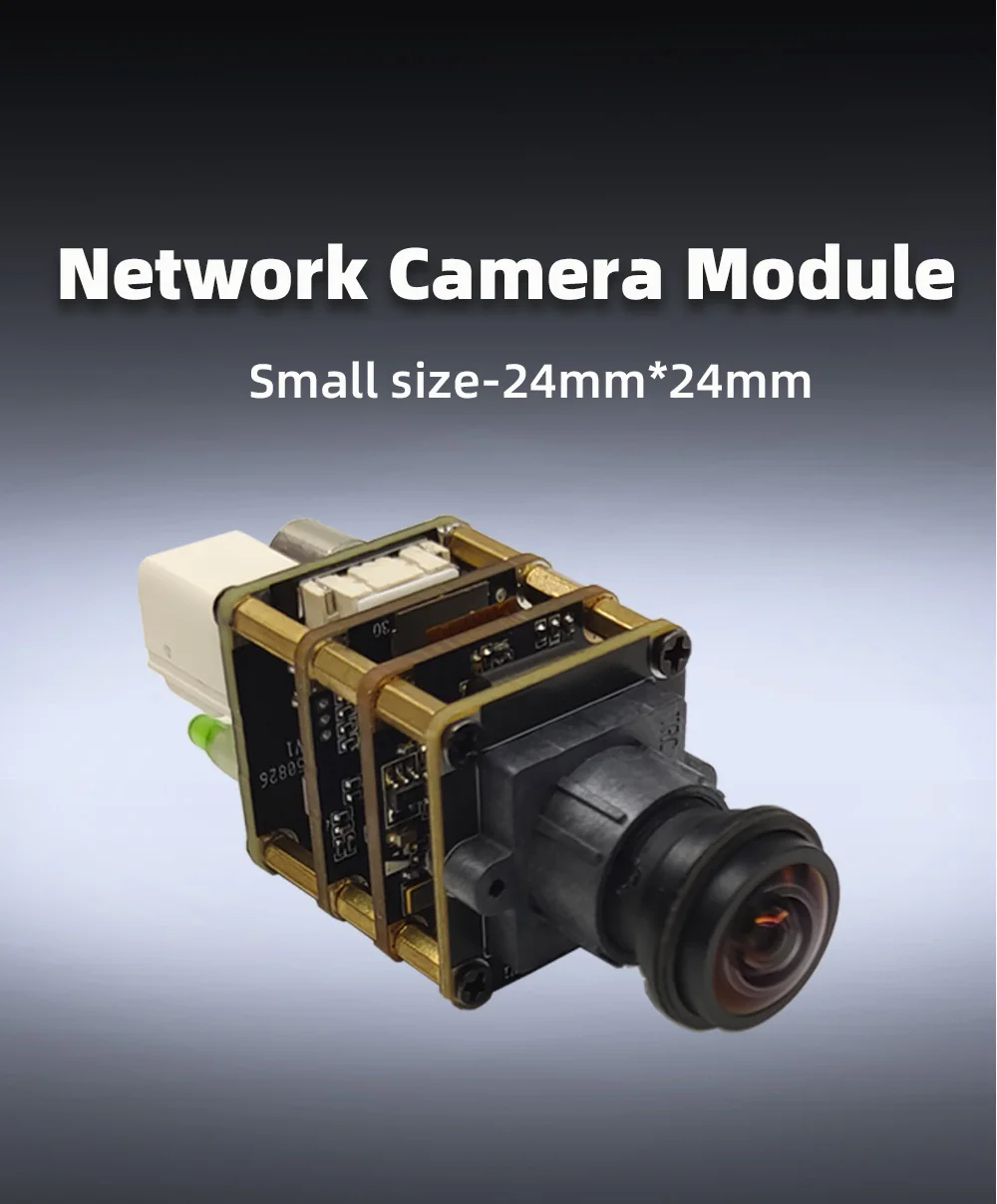 5MP HD 100 ° 2880*1660 Kameramodul 3,5mm/ H-MTD Schnittstelle Netzwerk T1 Automobilkamera Farbüberwachung 0,001Lux – Detail 1