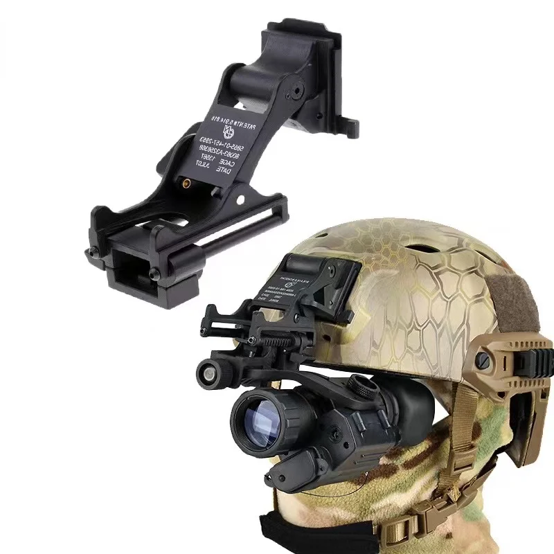 CASQUE TACTIQUE EN aluminium 3 trous NVG VAS support de casque pour