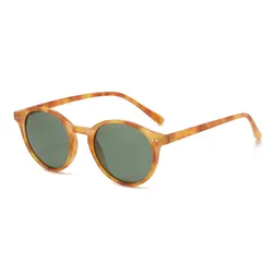 Vintage Leopard Frame Polarized Sunglasses UV400 - Unisex Classic Fashion Shades (C6)
