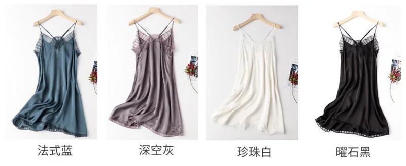 100 silk sexy summer clothes slip girls night dress women clothing korean fashion outfits for woman womens clothes luxury flowy maxi dresses for women