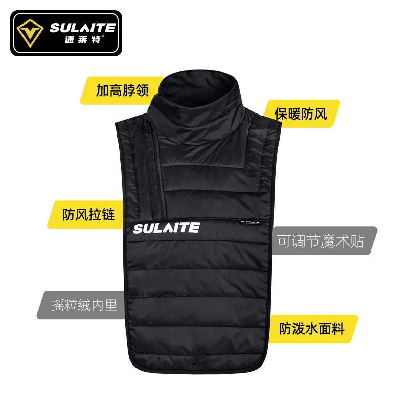 Sulaite Multifunctional Neck Gaiter Chest Warmer Windproof and Breathable Neck Chest Hood for Men Women Cycling Outdoor Sports