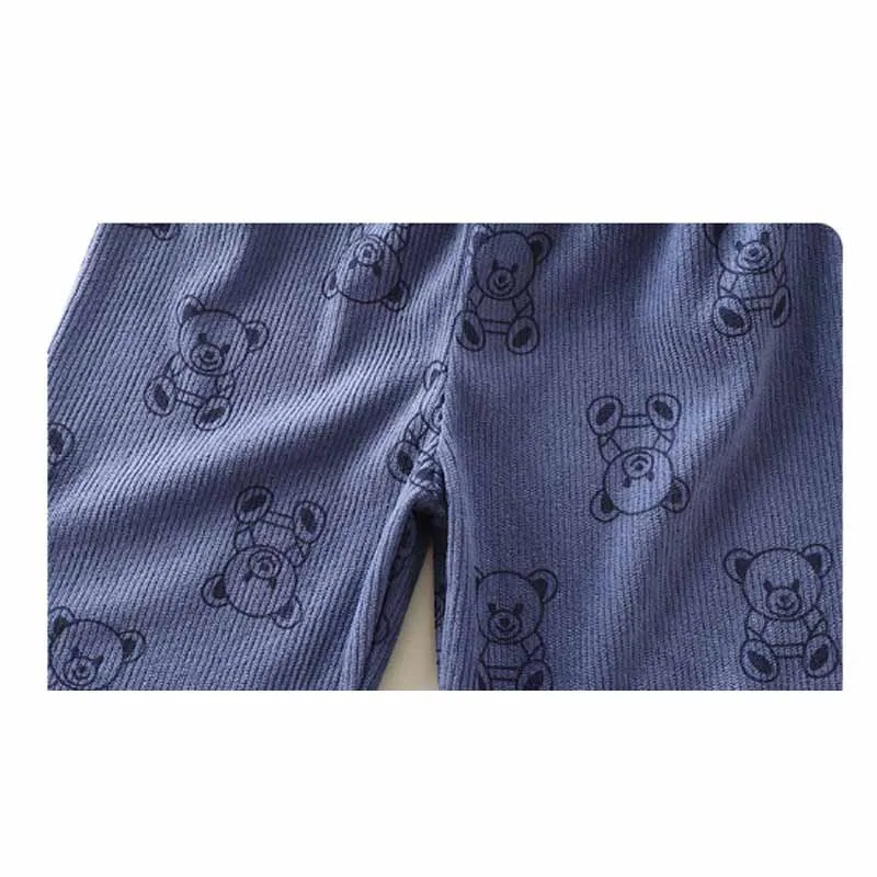 2 Teile/los Jungen Dünne Hosen Mädchen Casual Jogginghose Frühling Herbst Drawstre Hosen kinder Baby Cartoon Hosen Kinder Unterwäsche – Detail 13
