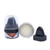 40g Multi-functional White/Black Shoe Polish Colorless Light Shoes Rub Leather Cleaner Shoes Brush Care Sponge Wax TSLM1 5