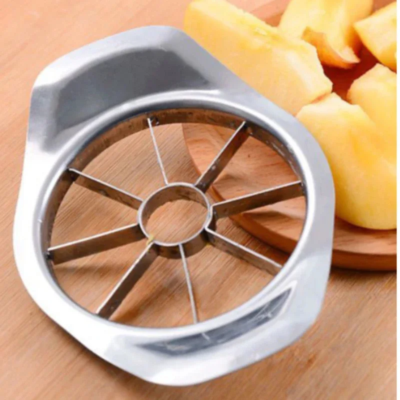 Kitchen Gadgets Stainless Steel Comfort Handle Divider Apple Cutter Vegetable Fruit Tools Household Fruit Divider Separator - 4