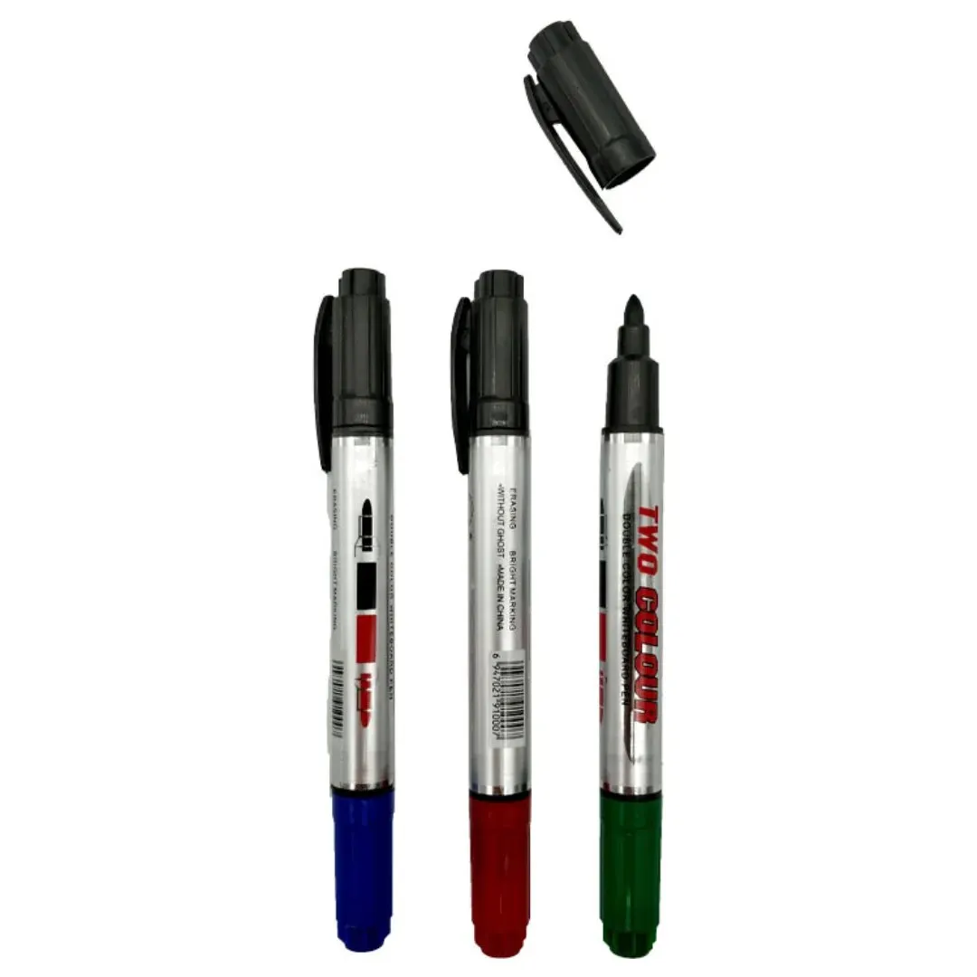 Scratchable Double Headed Whiteboard Pen for Children's Multicolor Double Headed Graffiti Pen whiteboard pens